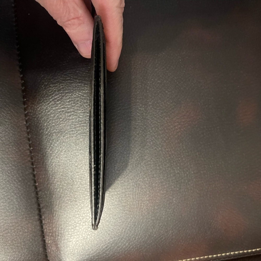Louis Vuitton Brown and Tan Monogram Card Case - Picture 2 of 6